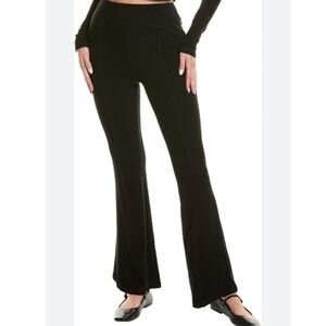NWT Nordstrom brand Area Stars black ribbed flare leggings size Large